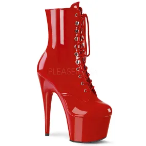 Adore-1020 Red Patent/Red, 7" Heels