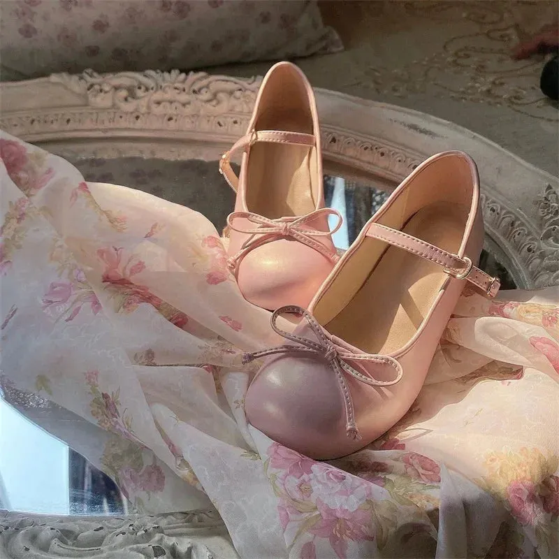 Amaia Bowtie Ballet Shoes