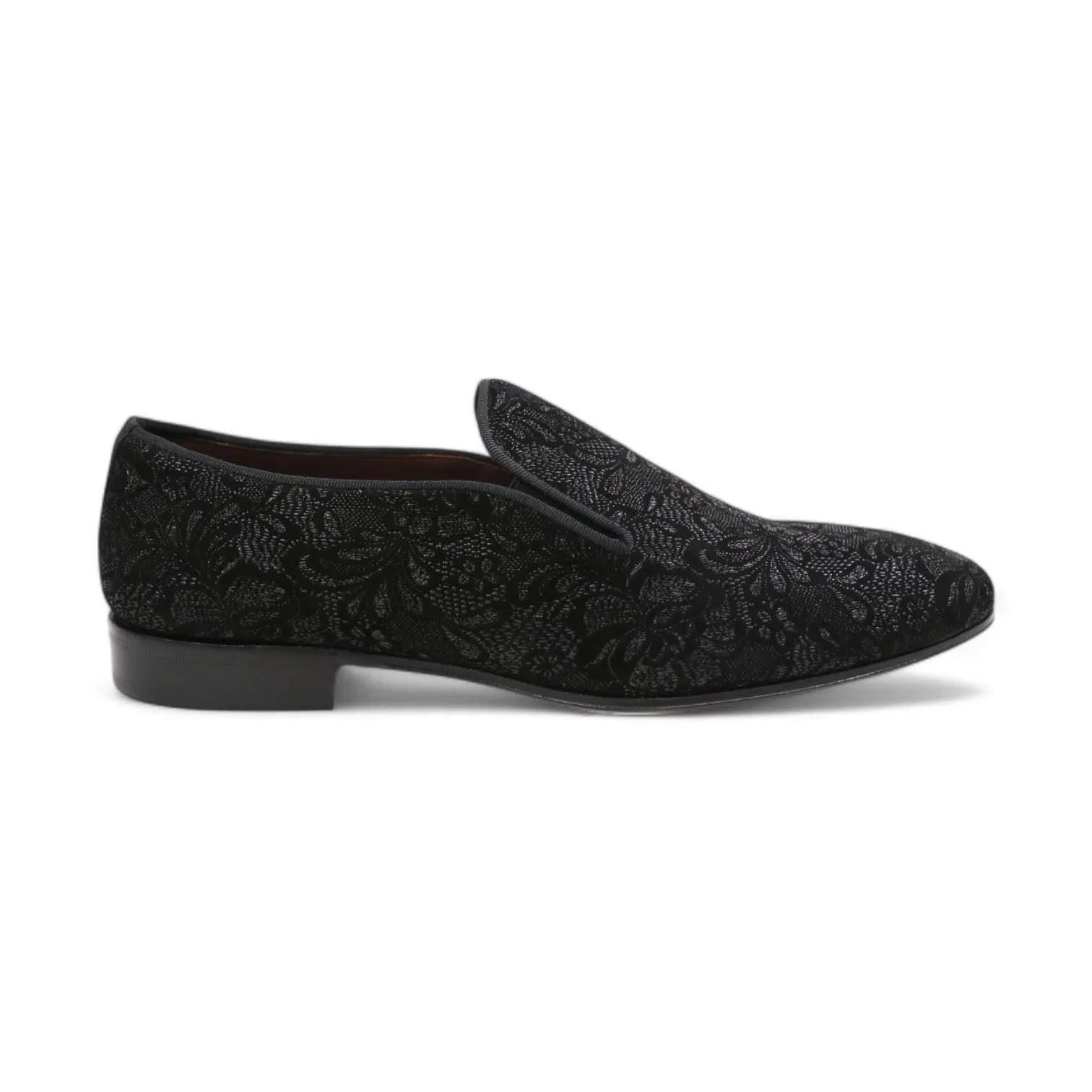 Ambrogio by Mezlan Men's Shoes Glass Suede Leather Slip-On Formal Dress Loafers (AMZ1021)