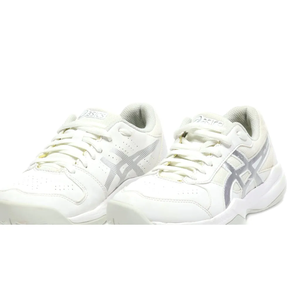 Asics Gel-Game Sport Shoes Fabric White Colour For Kids