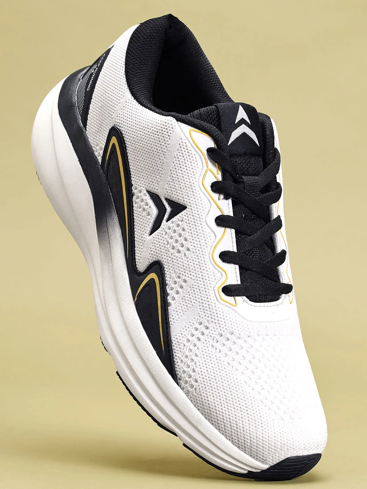Avant Men's Radiant Running Shoes-White/Black