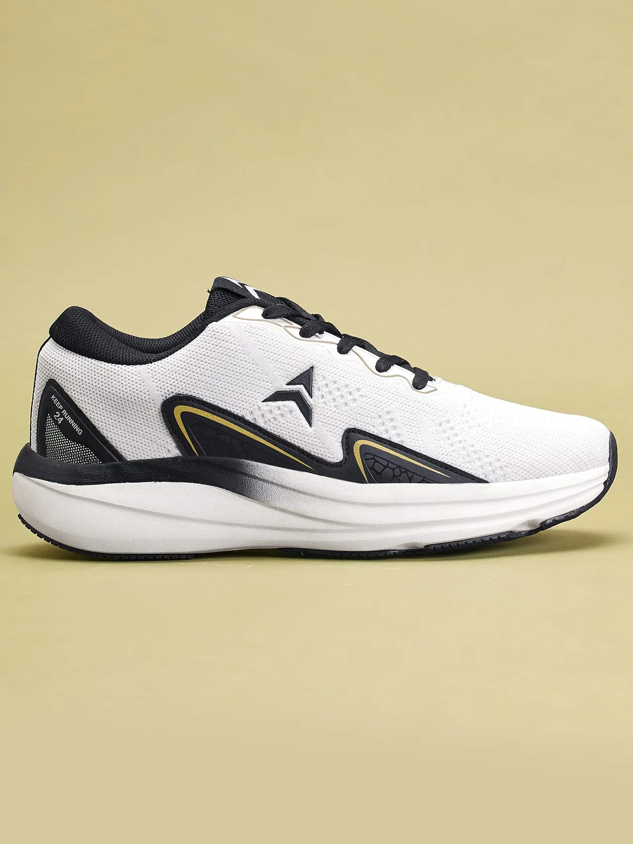 Avant Men's Radiant Running Shoes-White/Black
