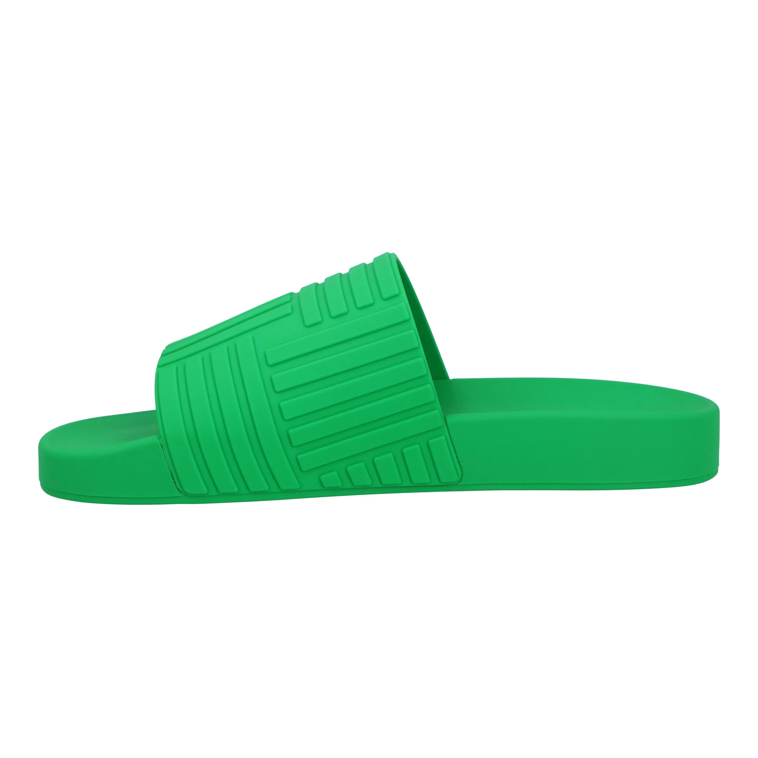 Bottega Veneta Resort Slides Green