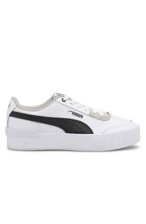 Carina Leather Sneaker Lift Puma White Black