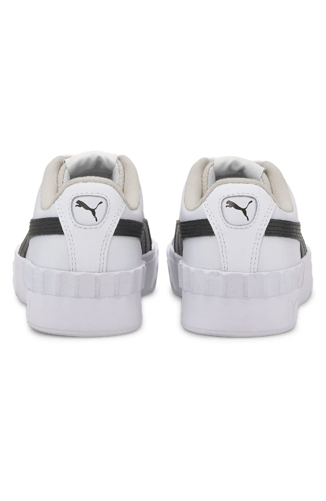 Carina Leather Sneaker Lift Puma White Black