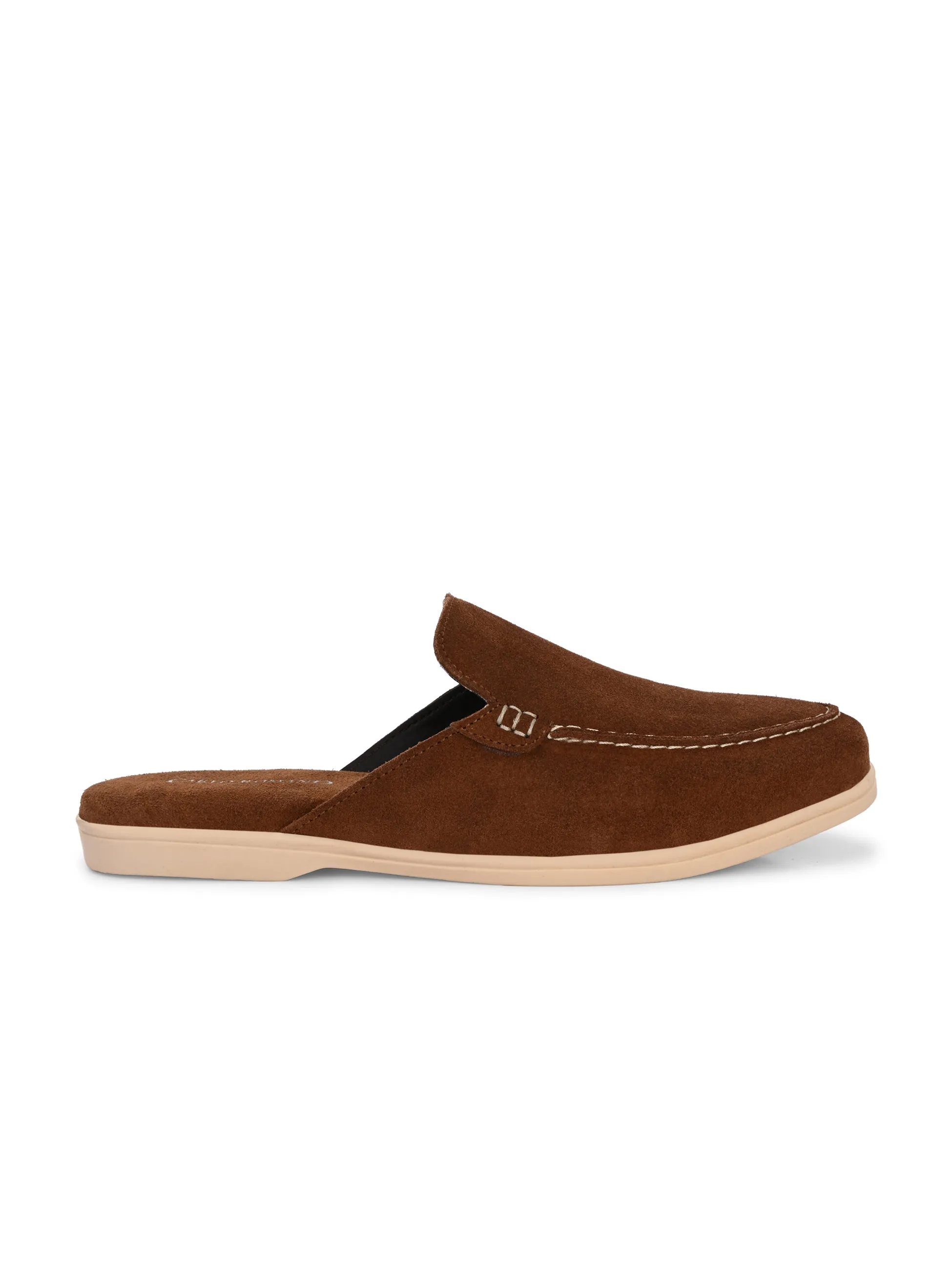 CARLO ROMANO BY WASAN PREMIUM STYLISH LEATHER MULES FOR MENS