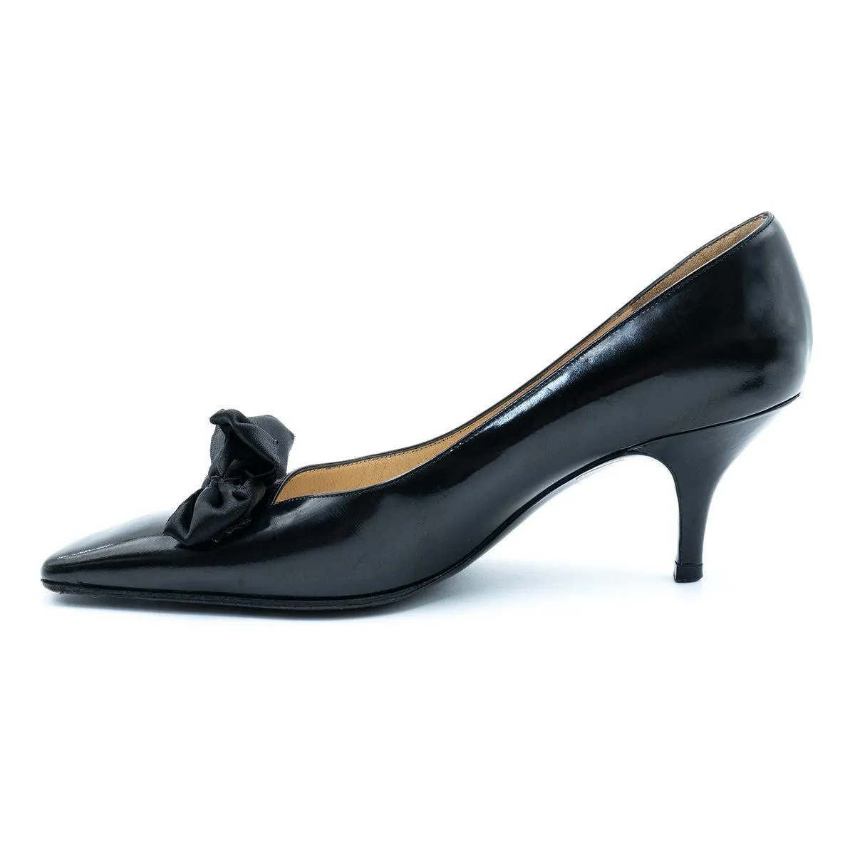 Charles Jourdan Pump High-Heel Shoes Leather Black Colour For Women