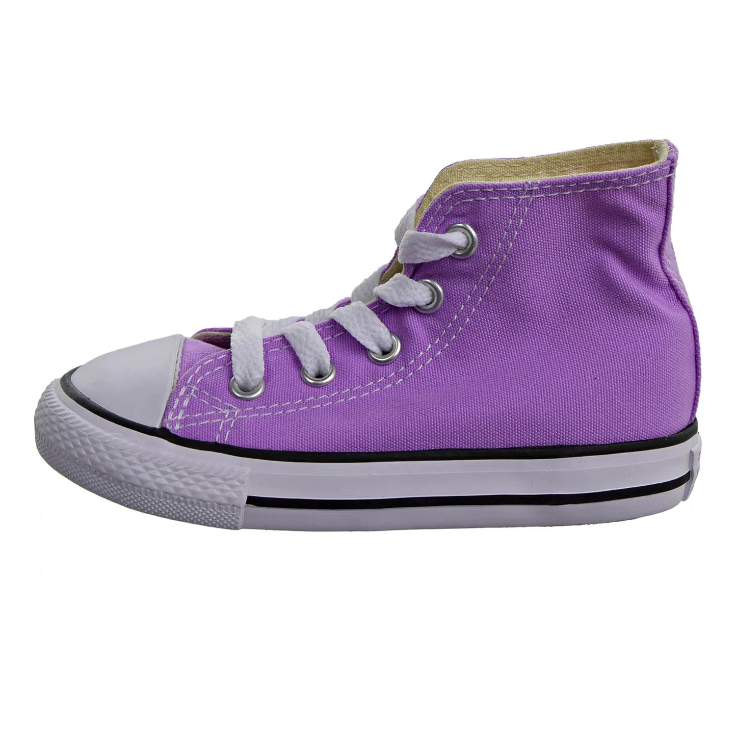 Converse Chuck Taylor All Star Hi Top Infant/Toddler Shoes Fuchsia Glow