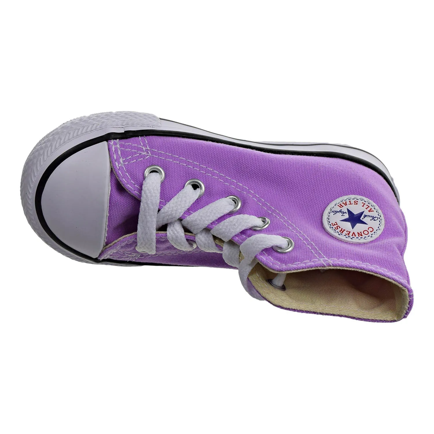 Converse Chuck Taylor All Star Hi Top Infant/Toddler Shoes Fuchsia Glow