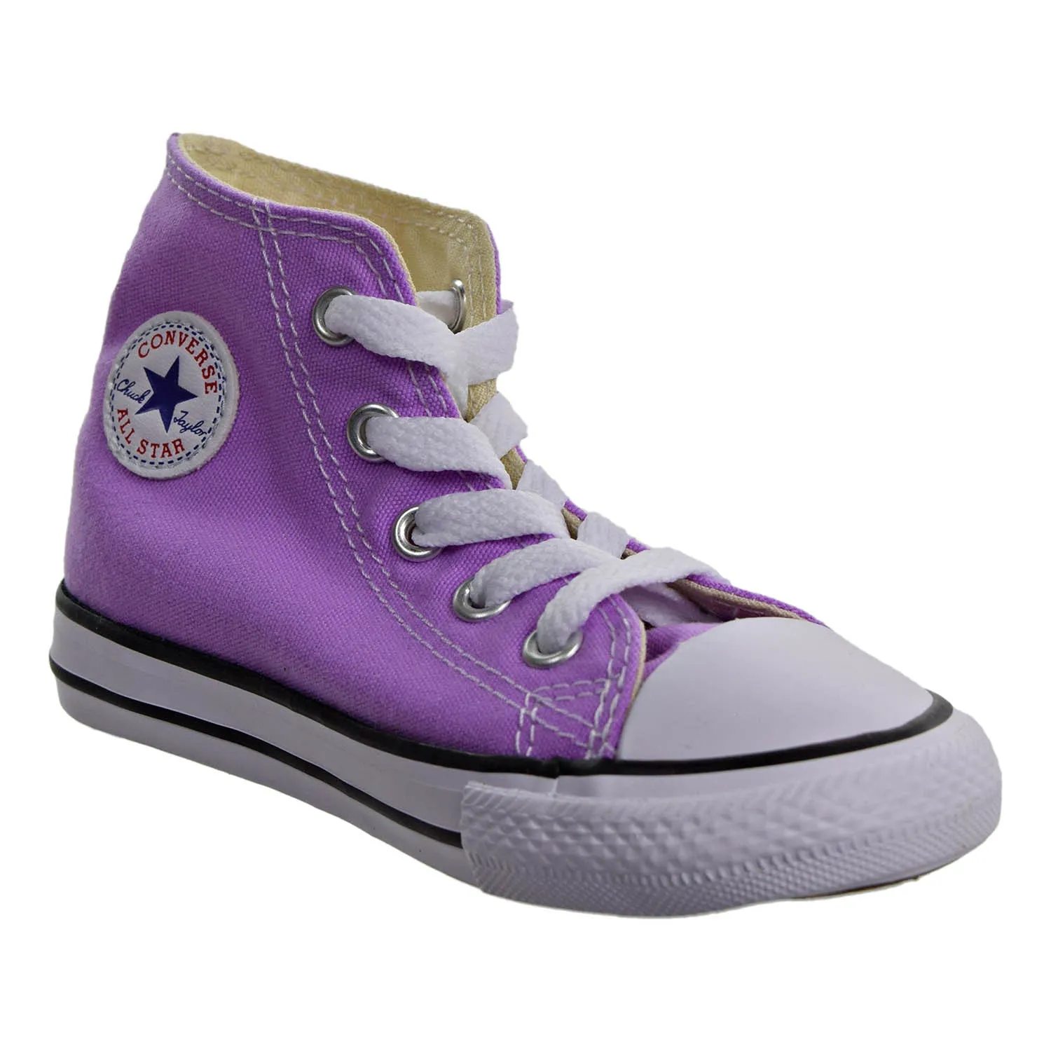Converse Chuck Taylor All Star Hi Top Infant/Toddler Shoes Fuchsia Glow