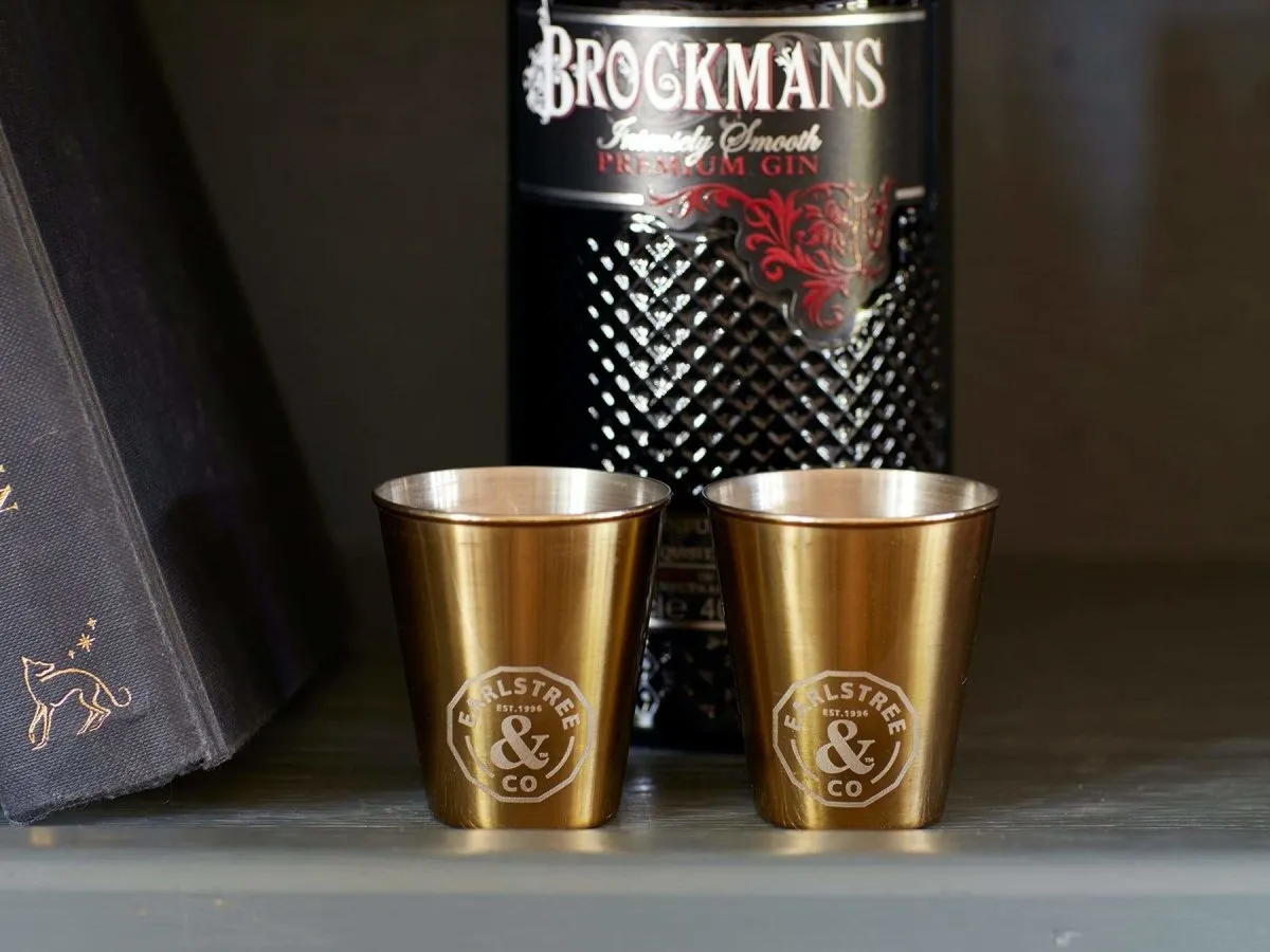 Creative Tops Earlstree & Co Set Of 4 Stainless Steel Shot Glasses