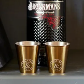 Creative Tops Earlstree & Co Set Of 4 Stainless Steel Shot Glasses