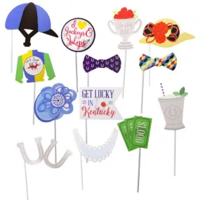 Derby Day Photo Prop Kit