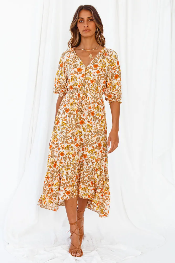 Drive The Great Ocean Road Maxi Dress