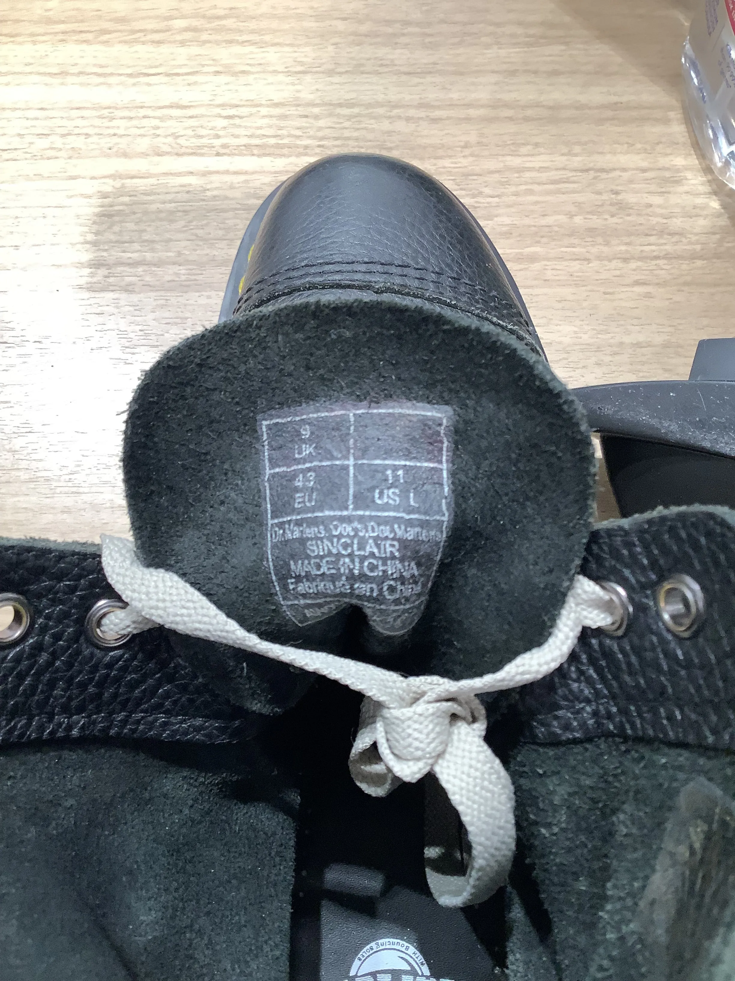 Dr.Martens/Boots/US 11/Leather/BLK/Sinclair Lace Up