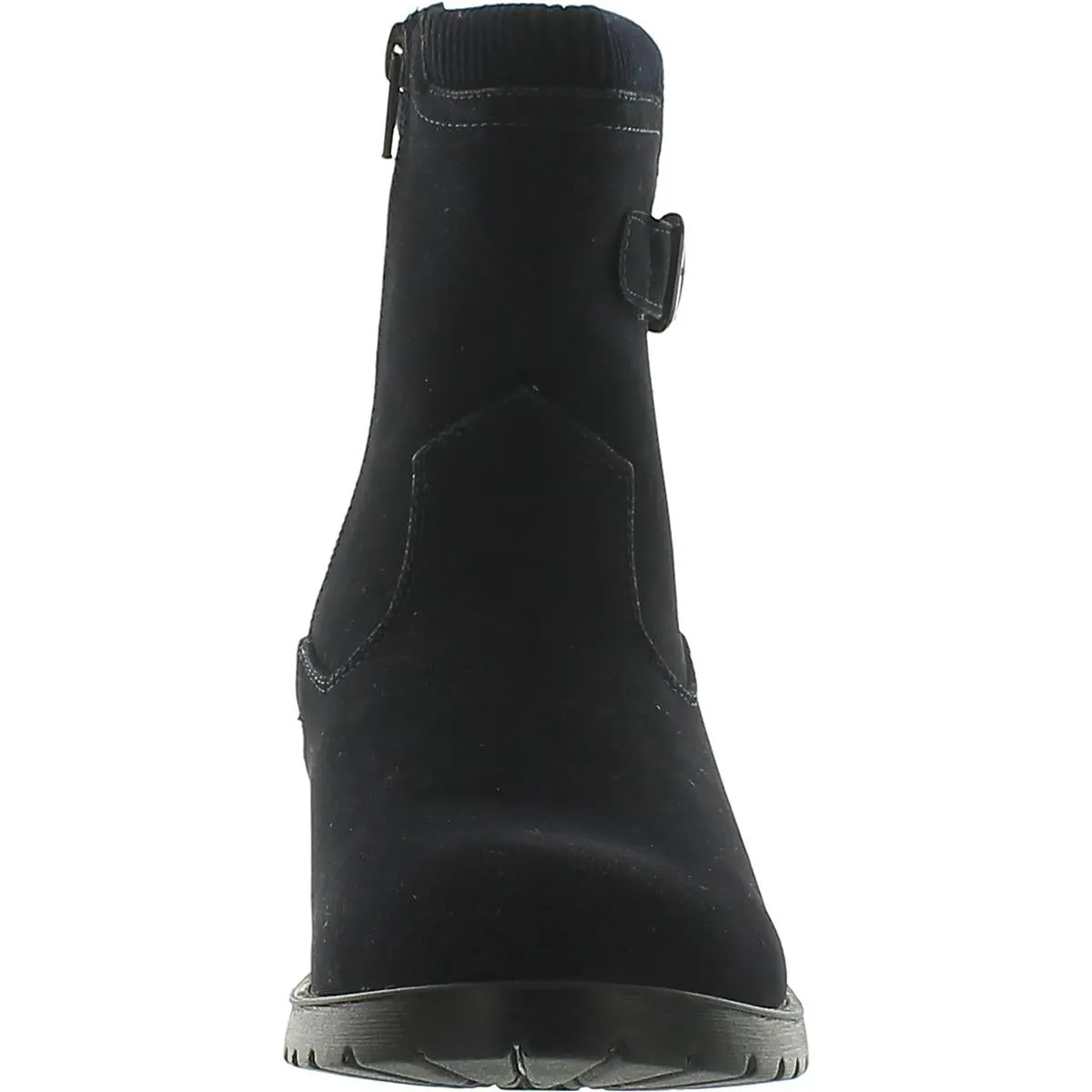 Easy Street Womens Faux Suede Ankle Boots