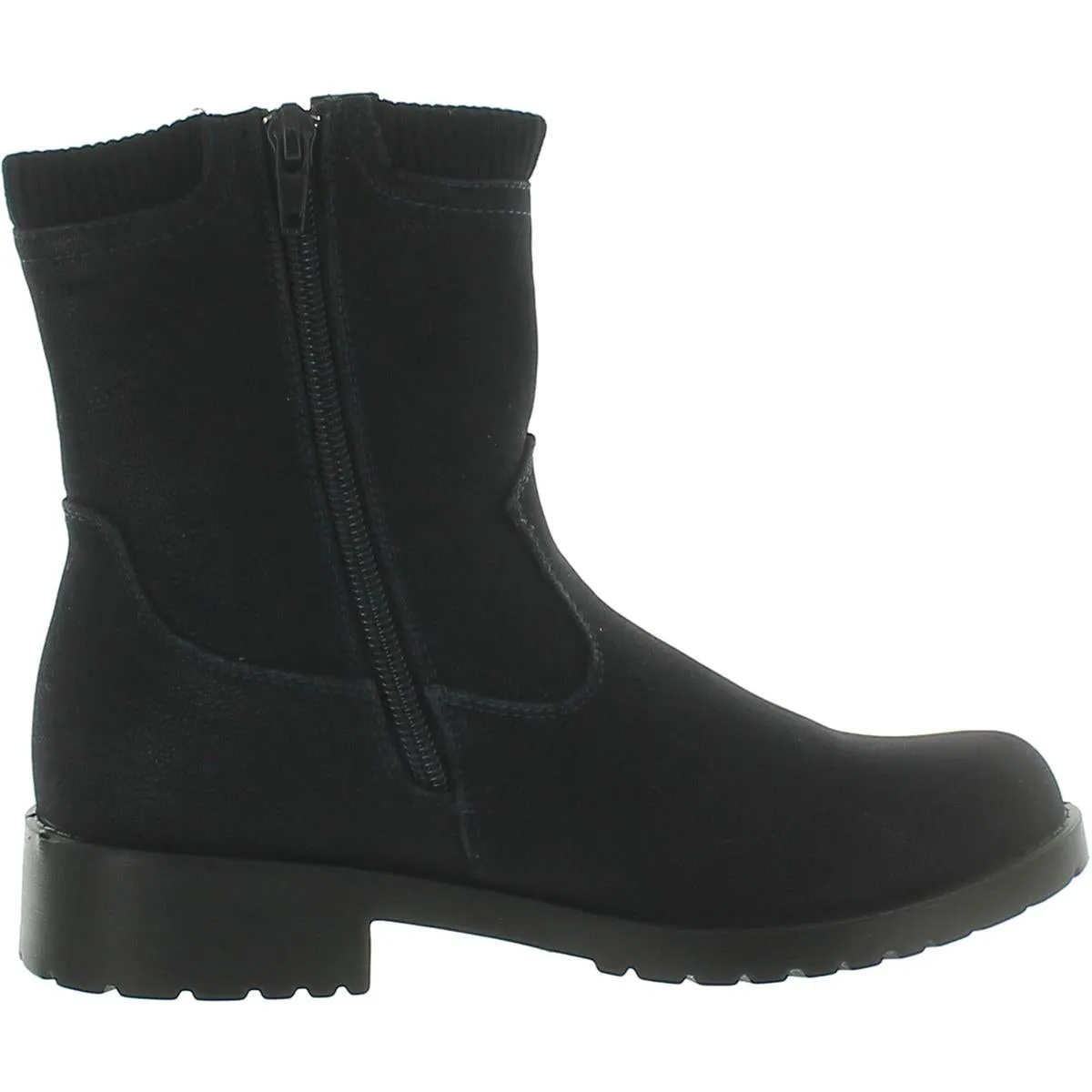 Easy Street Womens Faux Suede Ankle Boots