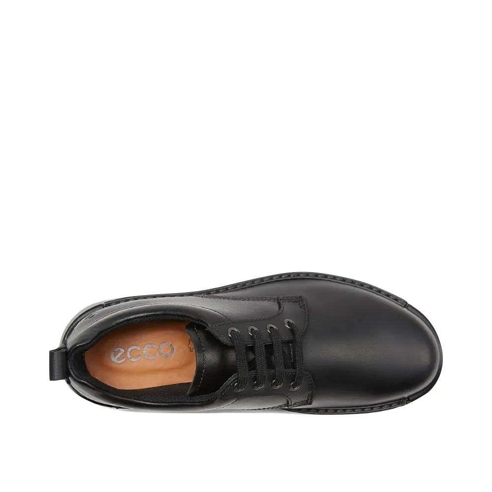 Ecco Men's Fusion Oiled Nubuck Tie (Black)