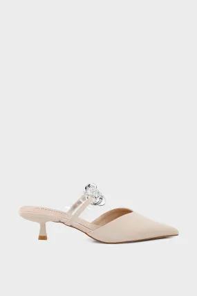 Formal Mule I95005-Nude Pink