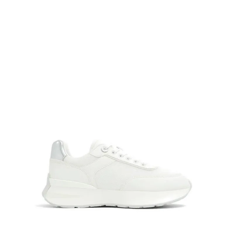 Gaoldan Women's Jogger Sole Sneaker - Silver
