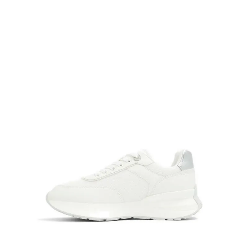 Gaoldan Women's Jogger Sole Sneaker - Silver