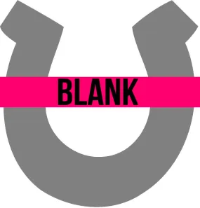 Horseshoe Wooden Blank
