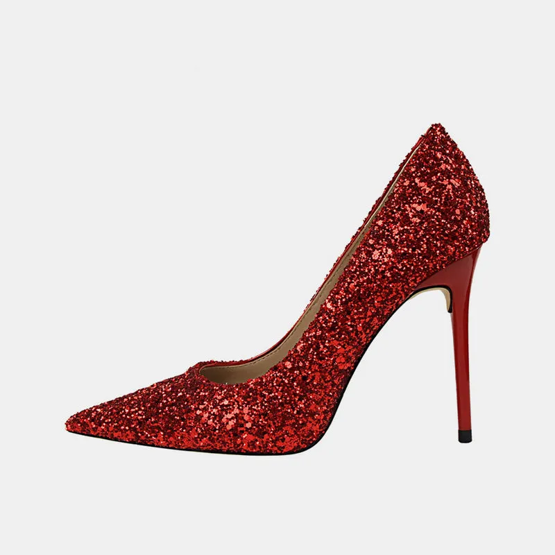Lily Sparkling Rhinestone Pumps