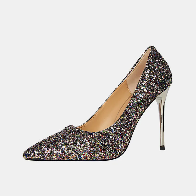 Lily Sparkling Rhinestone Pumps