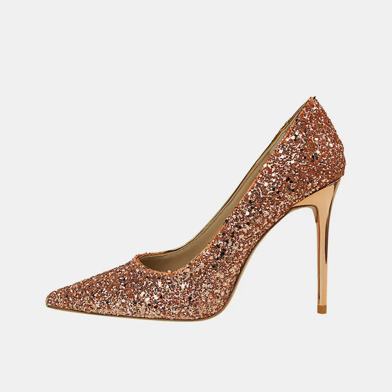 Lily Sparkling Rhinestone Pumps