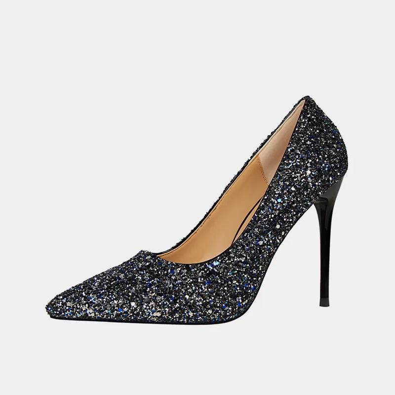 Lily Sparkling Rhinestone Pumps