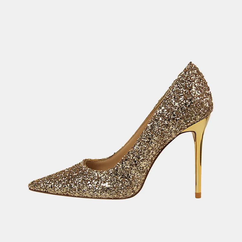 Lily Sparkling Rhinestone Pumps