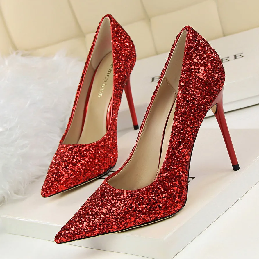 Lily Sparkling Rhinestone Pumps