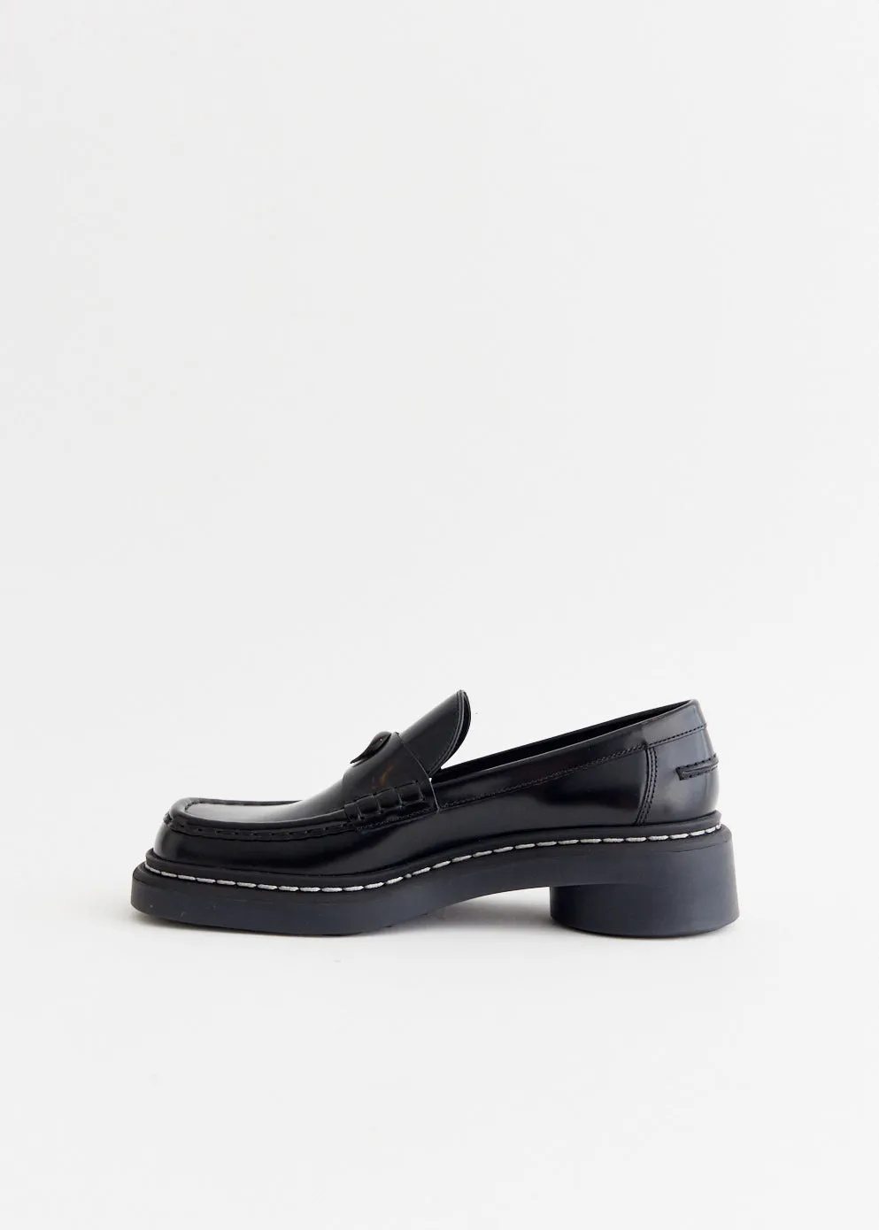 Metal Free Leather Ms Loafers