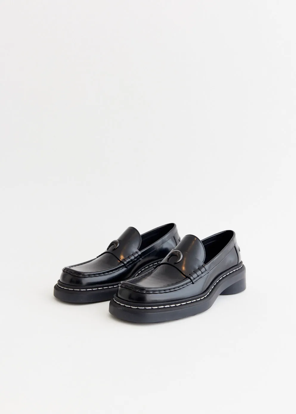 Metal Free Leather Ms Loafers
