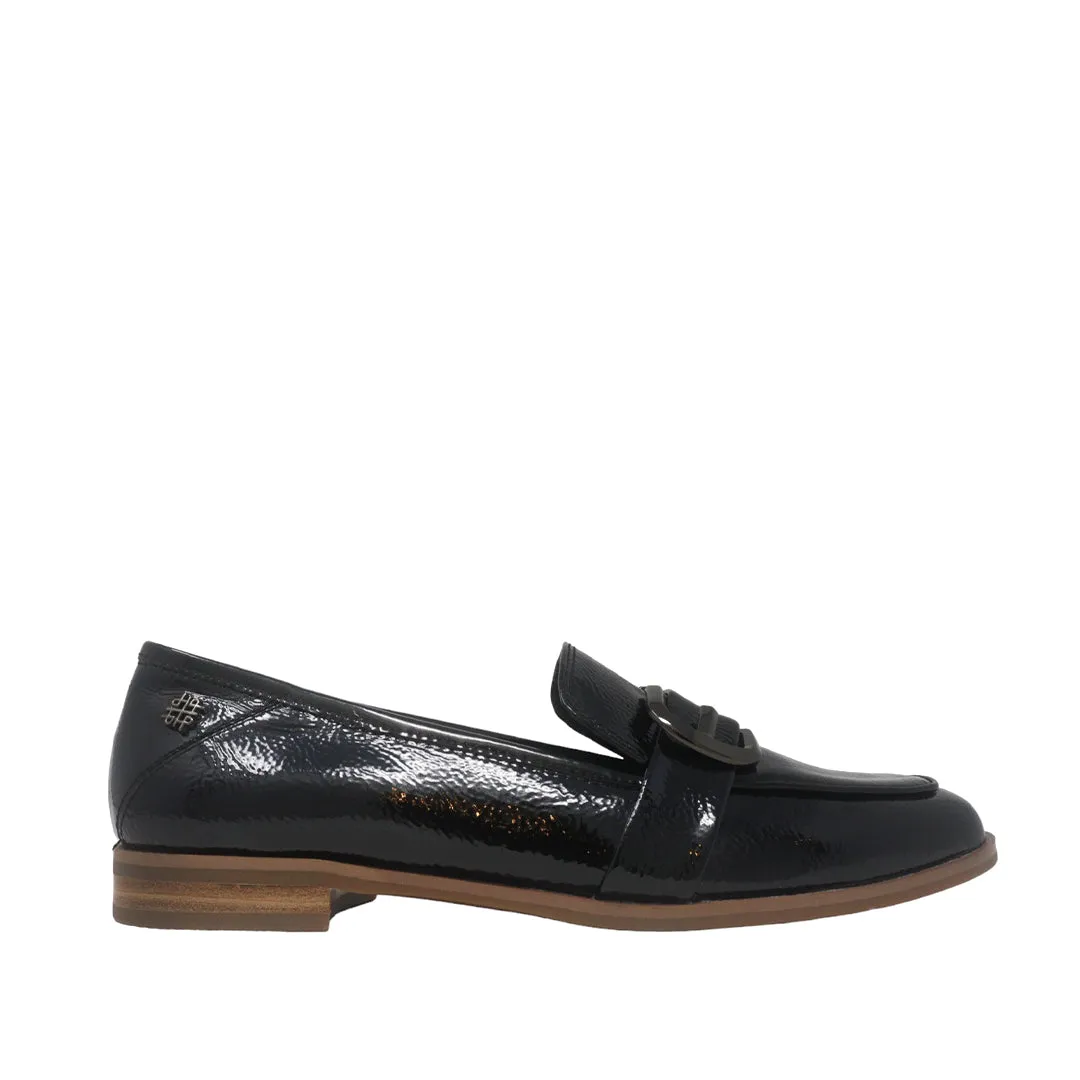 Mocasines loafers Eleonnora para mujer color negro