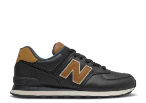 New Balance 574 'BLACK WORKWEAR NAVY' sneakers, black