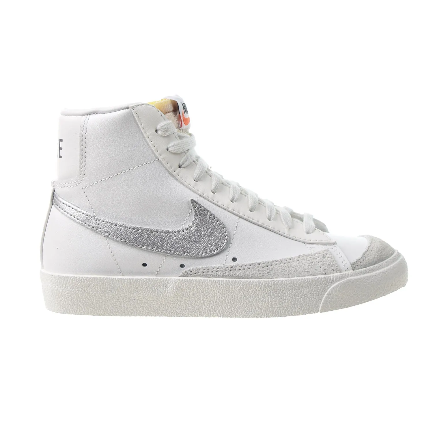 Nike W Blazer Mid '77 Women's Shoes Summer White-Metallic Silver