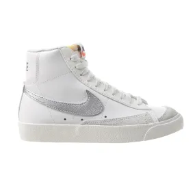 Nike W Blazer Mid '77 Women's Shoes Summer White-Metallic Silver
