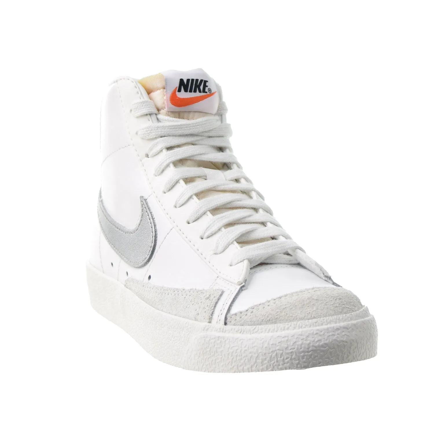 Nike W Blazer Mid '77 Women's Shoes Summer White-Metallic Silver