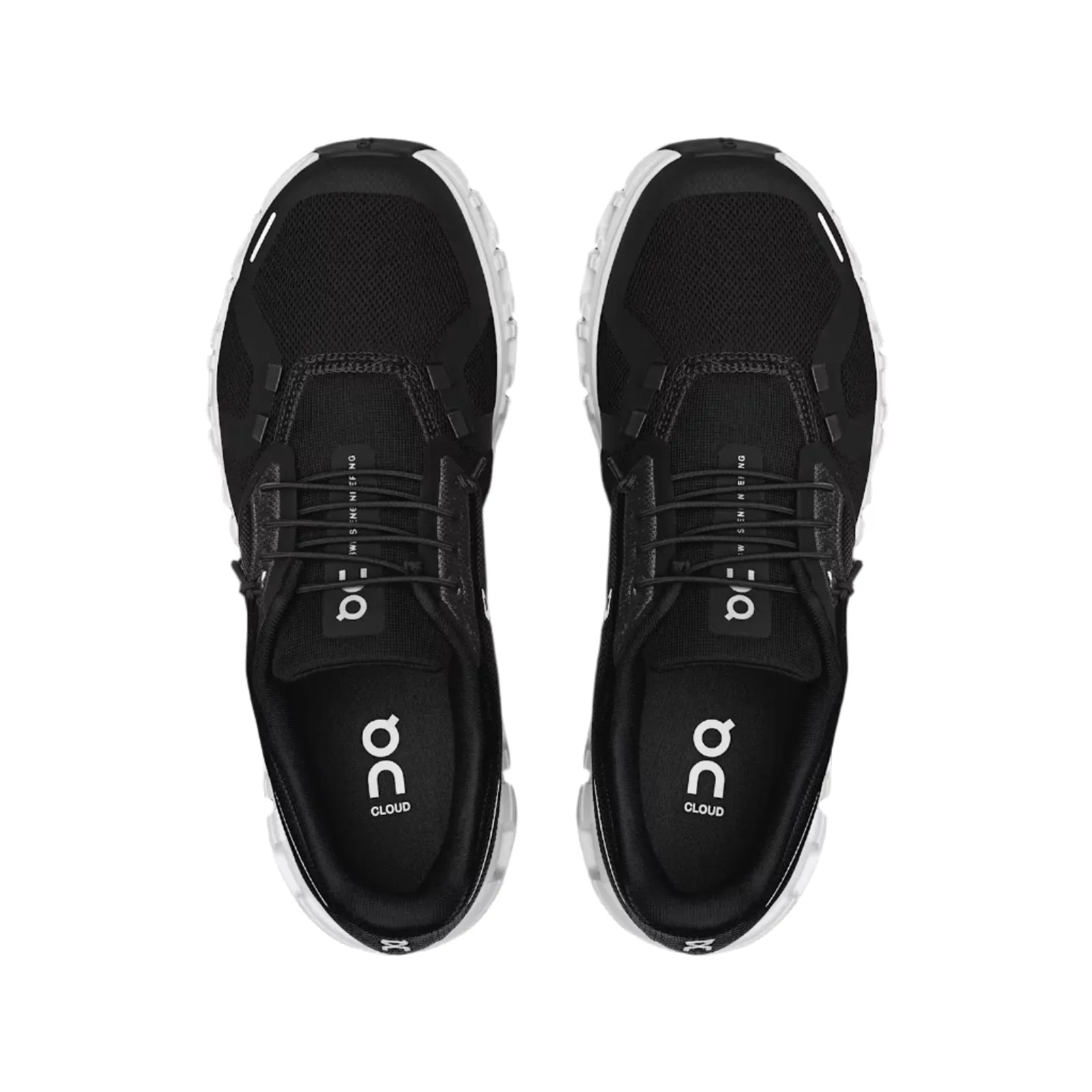 On Running Women's Cloud 6 Sneaker in Black/White