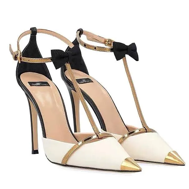 Pansy Bow Stiletto Pumps