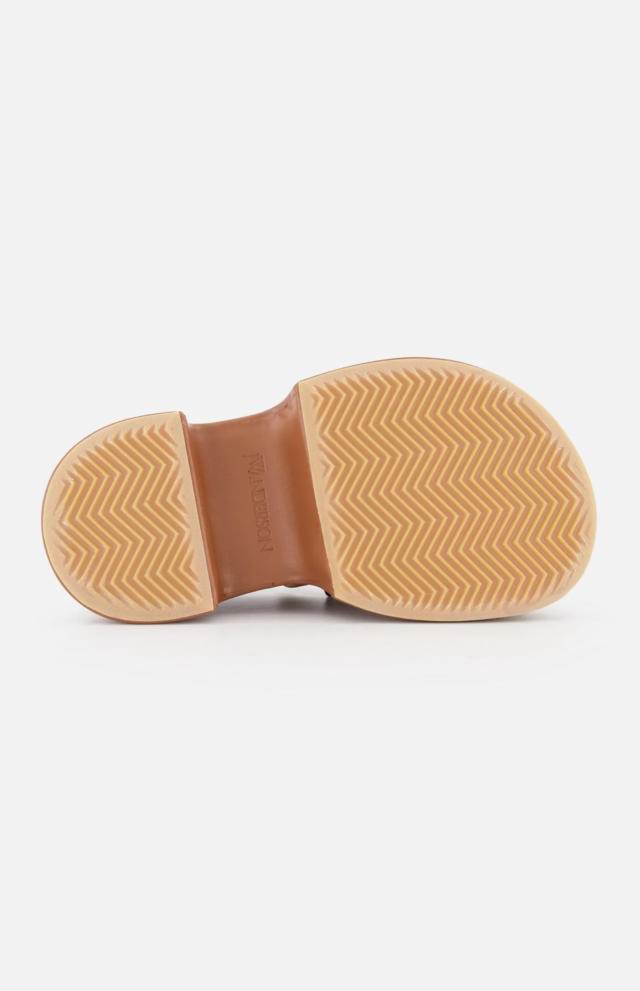 Platform Oversized Leather Loafer Shoe