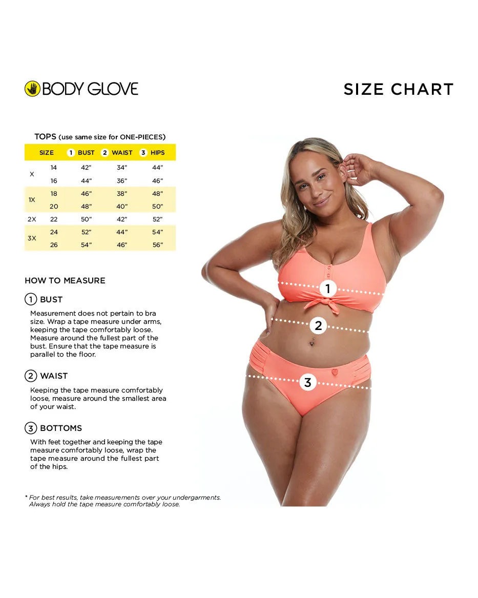 Plus Size Smoothies Retro High-Waist Swim Bottom - Splendid