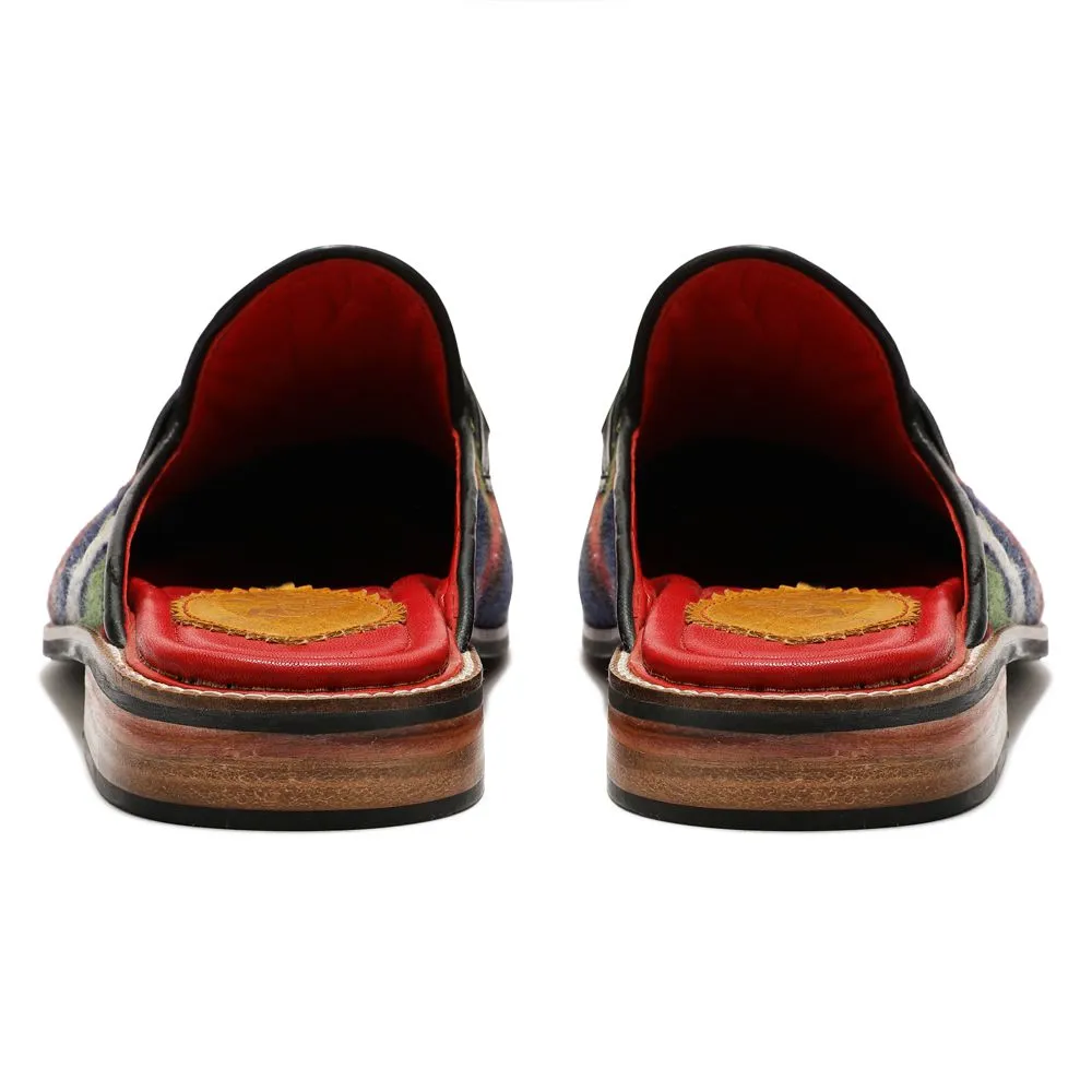 Red Tartans Mule_  for Men (discontinued)