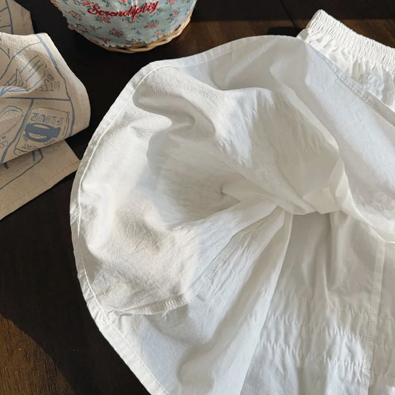 Retro Cotton Skirt
