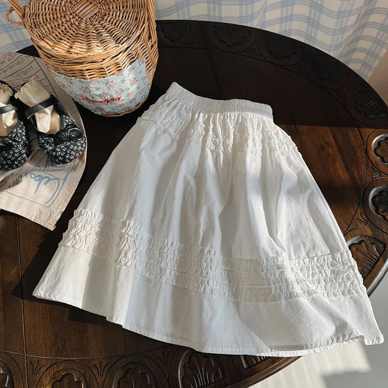 Retro Cotton Skirt