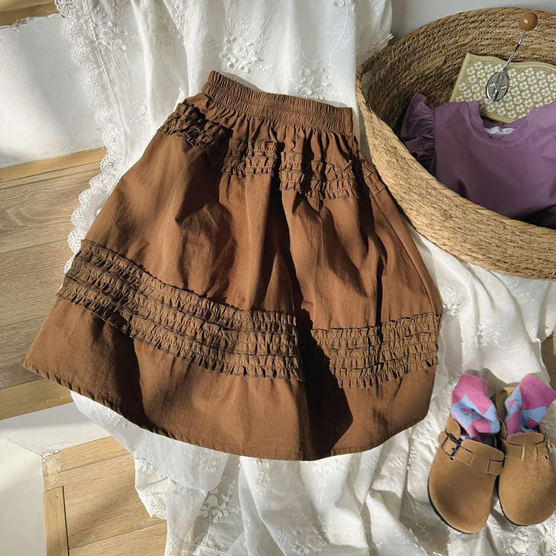 Retro Cotton Skirt