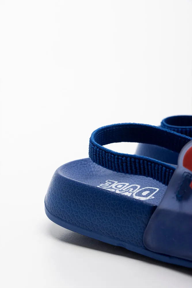 Rubber Slide Blue