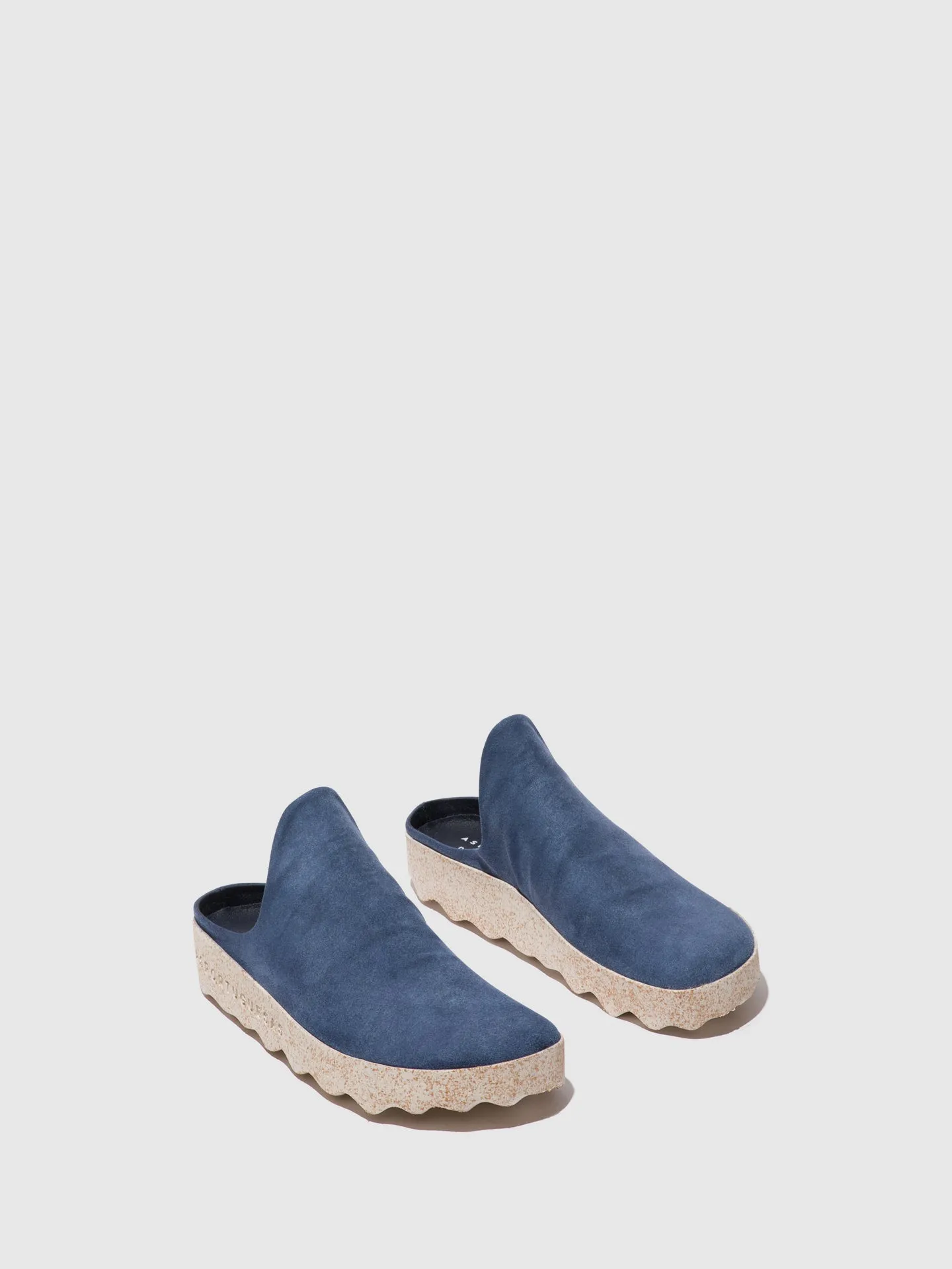 Slip-on Mules CLAY Navy (Suede)