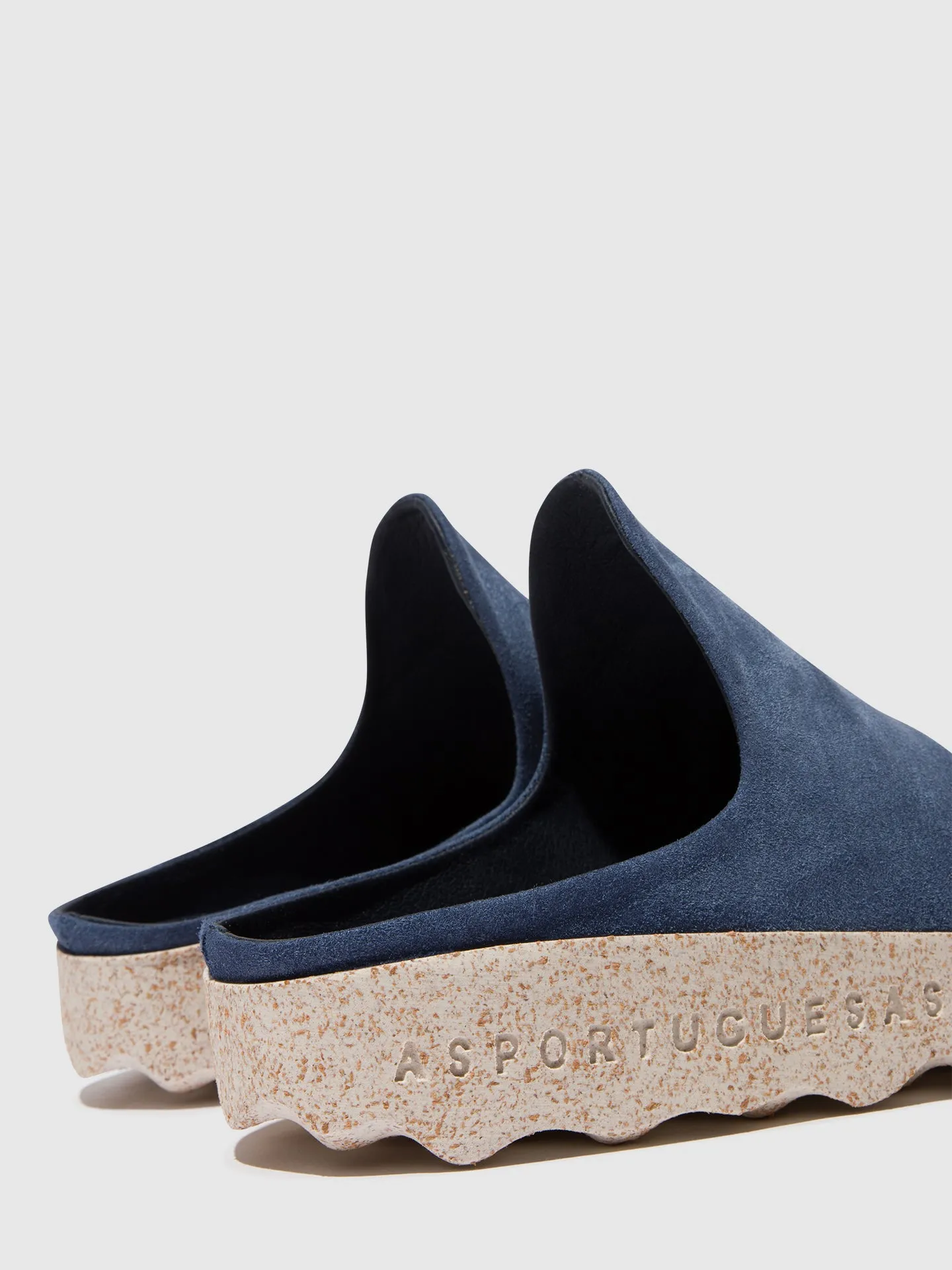 Slip-on Mules CLAY Navy (Suede)
